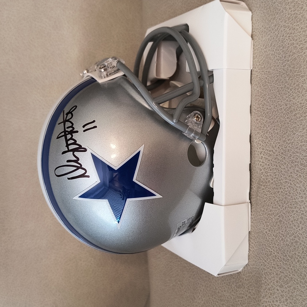 Dallas Cowboys old school helmet of Danny White